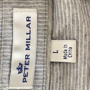 Peter Millar Gray Polo Shirt